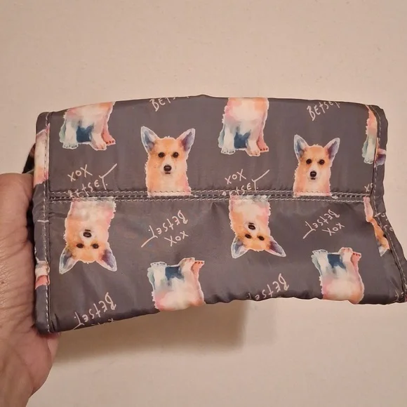 Betsey Johnson Corgi Insulated Travel Lunchbag - Picture 5 of 8